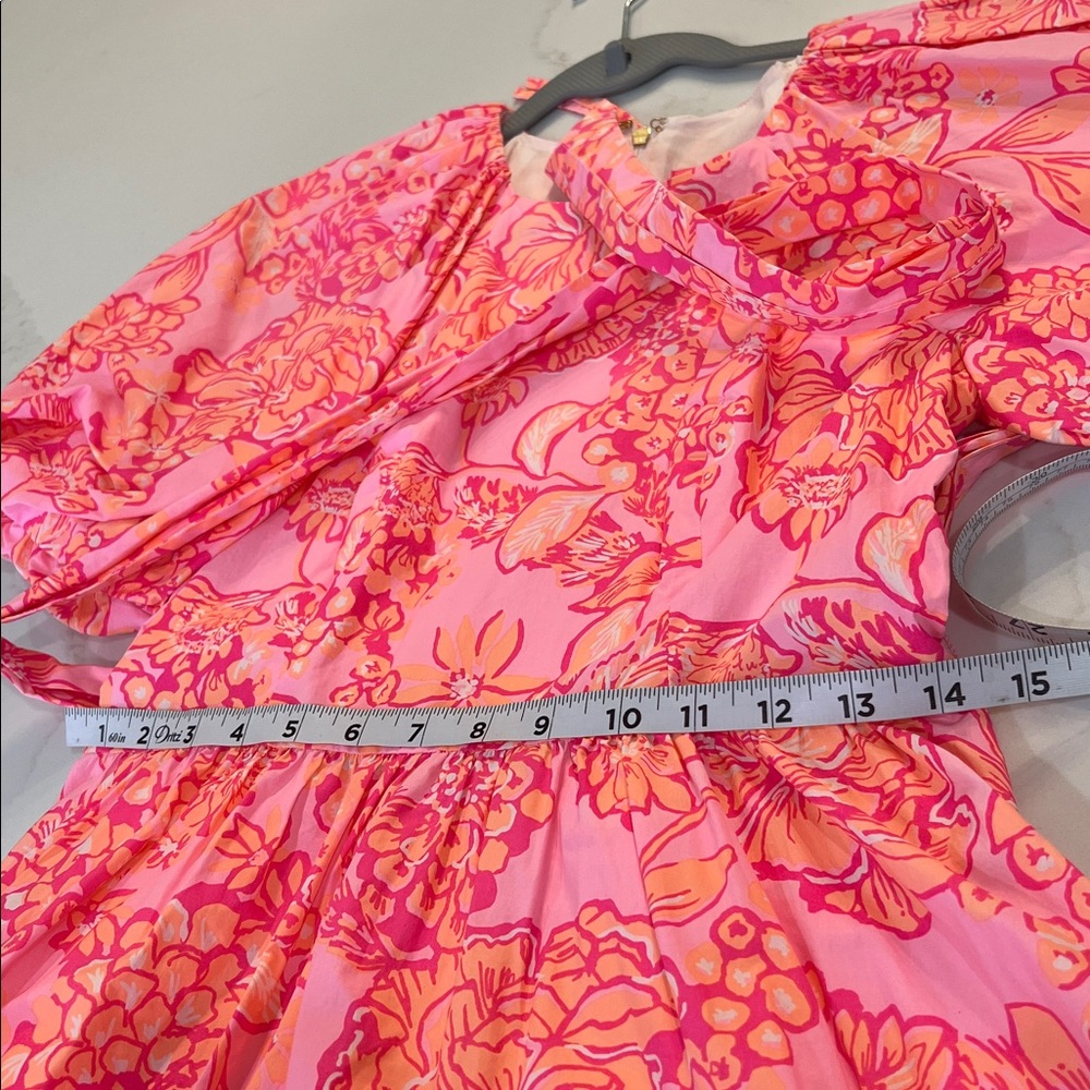 Lilly Pulitzer Knoxlie Dress Mandevilla Baby Days Bloom size 0 - Picture 12 of 14